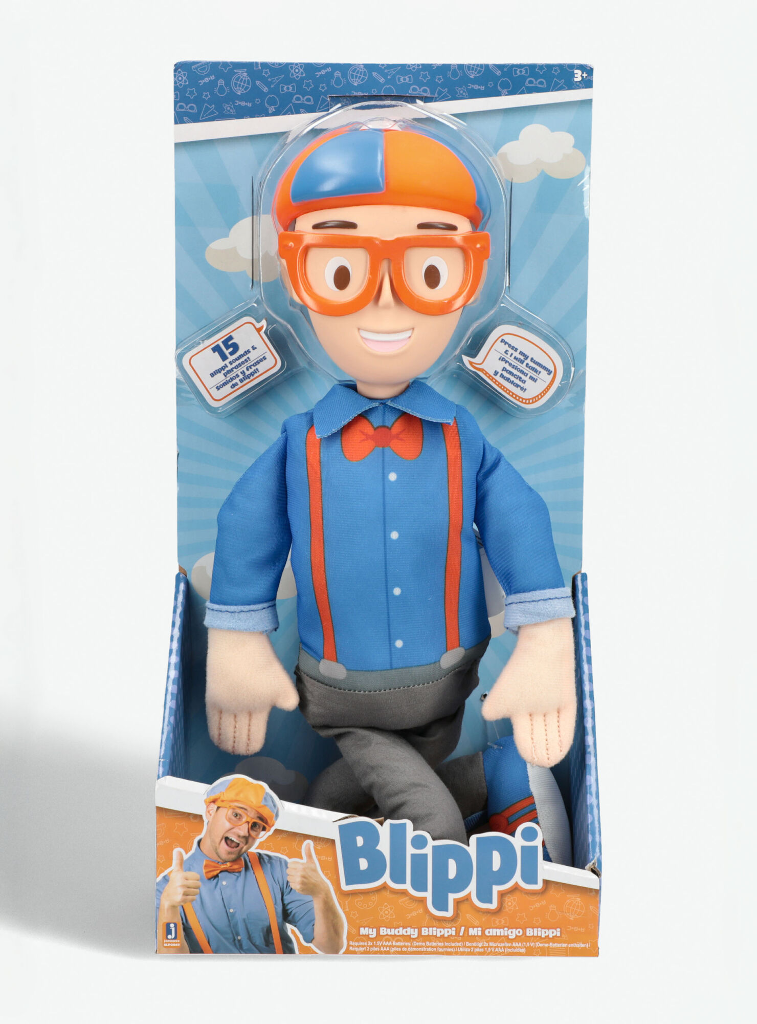 Blippi Peluche-Original blippi-Nuevo con etiquetas
